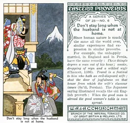 Bleib nicht lange, wenn der Ehemann nicht zu Hause ist, 1931